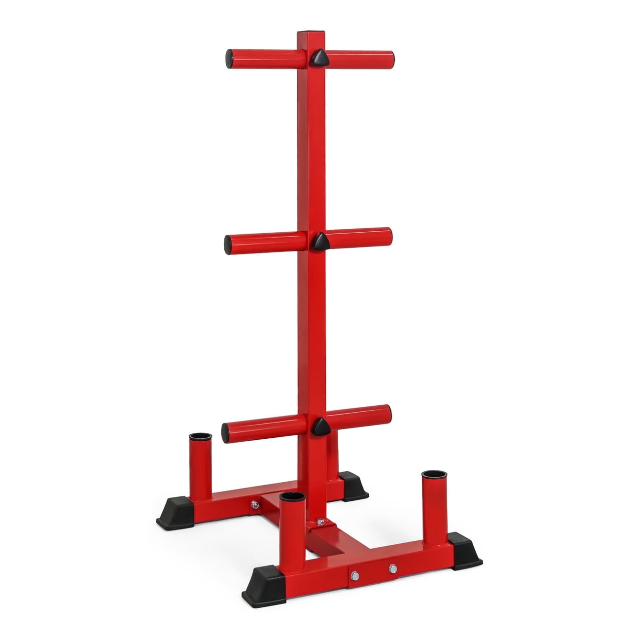 WF Athletic Supply Olympic Bumper Plate Storage Rack, 800LB Capacity ...