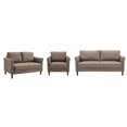 thumbnail image 1 of WF - Claire Living Room Sofa Set by Naomi Home-Color:Espresso, 1 of 5