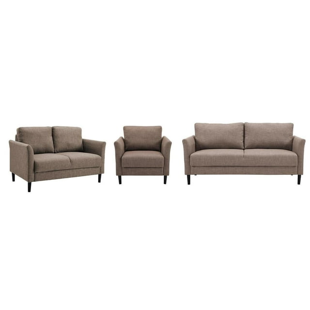 WF - Claire Living Room Sofa Set by Naomi Home-Color:Espresso