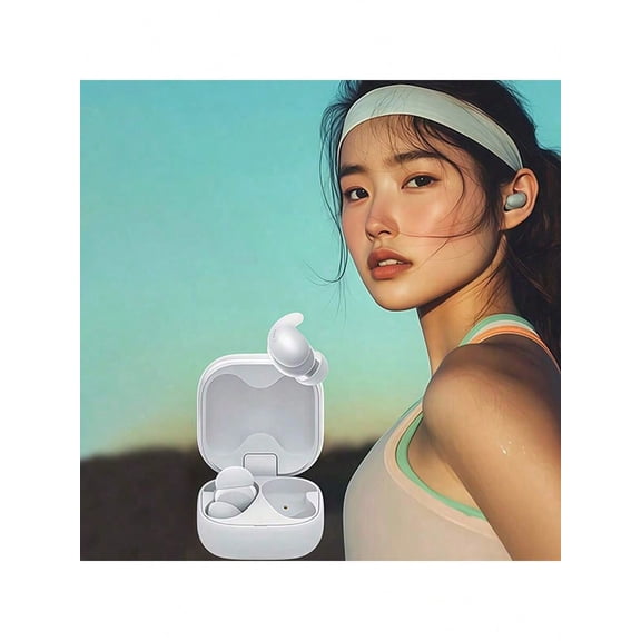WF-LS910N True Wireless Earbuds Hi-Res Comfort Noise Cancelling Automatic Adjustment Mode Flexible And Stable Bluetooth Connection White