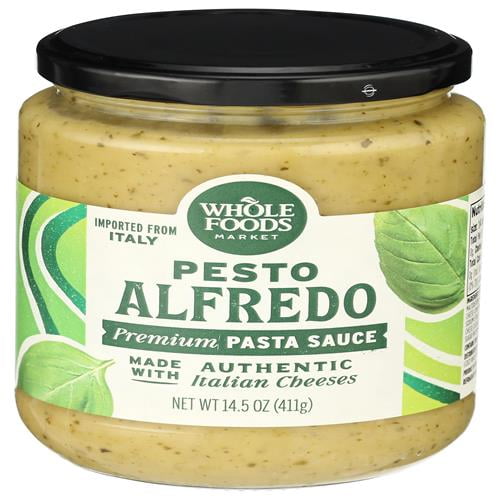 WF Pesto Alfredo Sauce, 14.5 Oz