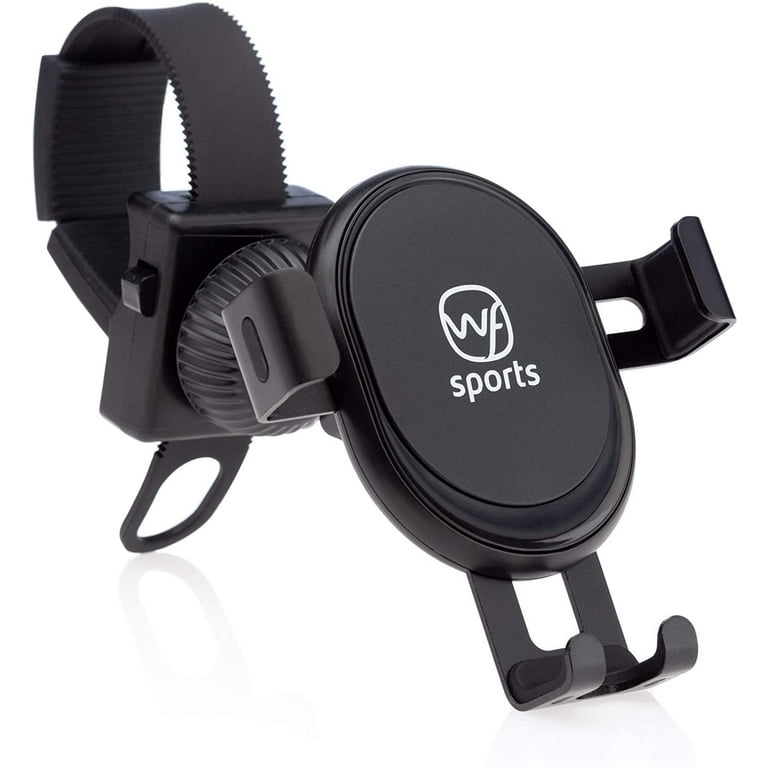 WF Sports Phone Mount for Peloton Bike, Black Adjustable Phone
