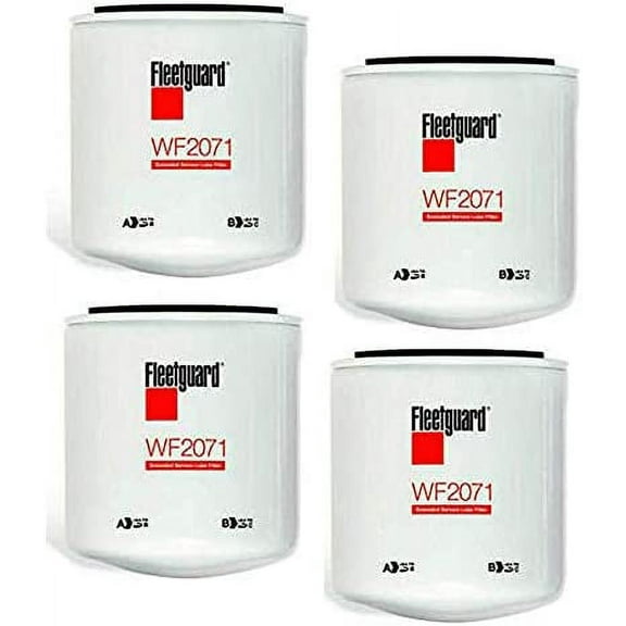 WF2071 Fleetguard Water, Spin On (Pack of 4)