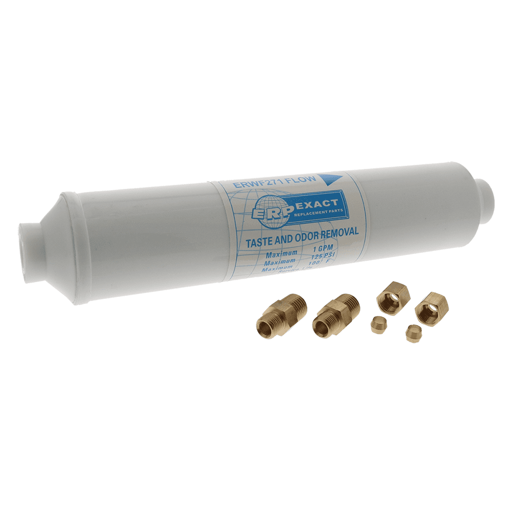 WF271, In Line Water Filter Taste & Odor Removal 10" replaces 25004006, 25004082