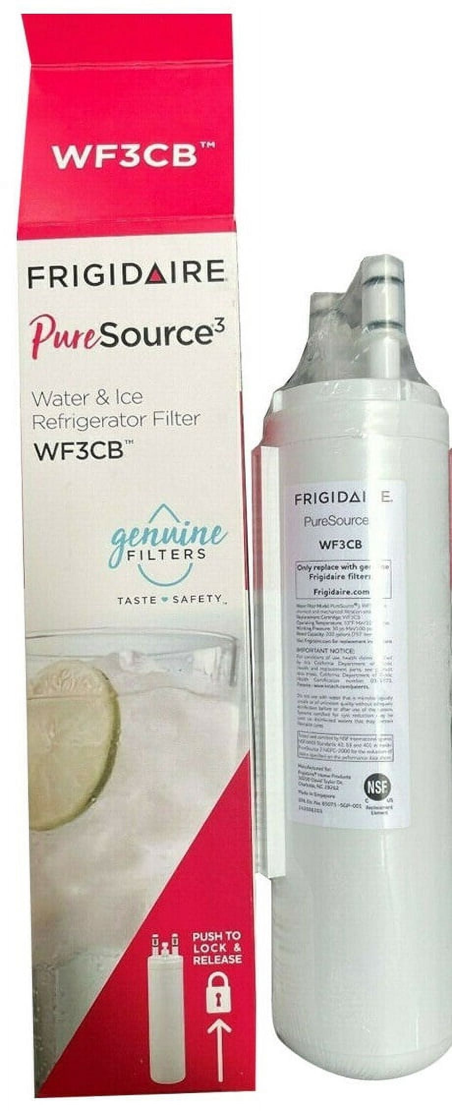 WF3CB Compatible with Frigidaire WF3CB Puresource3 Refrigerator Water