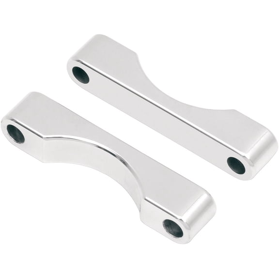 WFB Benchmark Bagger Chrome Front Fender Blocks