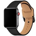 thumbnail image 1 of WFEAGL Leather Strap for Apple Watch Band 38mm 40mm 41mm Black/Black, 1 of 7