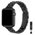 thumbnail image 1 of WFEAGL Stainless Steel Replacement Band Apple Watch 42/44/44mm Steel Wristband Black, 1 of 7