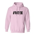 thumbnail image 1 of #WFH Adult Hooded Sweatshirt, 1 of 3