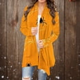 thumbnail image 1 of WFJCJPAF 2024 New Halloween Clearance! Halloween Sweaters 5X,Women's Halloween Fashion Printed Long Sleeved Cardigan Jacket - Orange XXL, 1 of 6