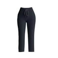thumbnail image 1 of WFJCJPAF 2024 New Product Clearance！ Pants for Women Plus Size Clearance Size 3X,Women's Casual Daily Solid Color Pant - Black S, 1 of 2