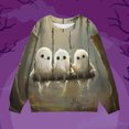 thumbnail image 1 of WFJCJPAF Halloween Kids Halloween Clothes Size 10,Children's Shirt Long Sleeved Halloween Printed T-shirt Printed Round Neck Short Top Suitable for Boys and Girls Aged 1-12 T-shirts, 1 of 5