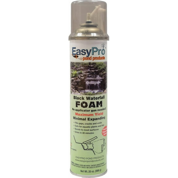 WFN Easy Pro Waterfall Foam, Black, 20-Ounce
