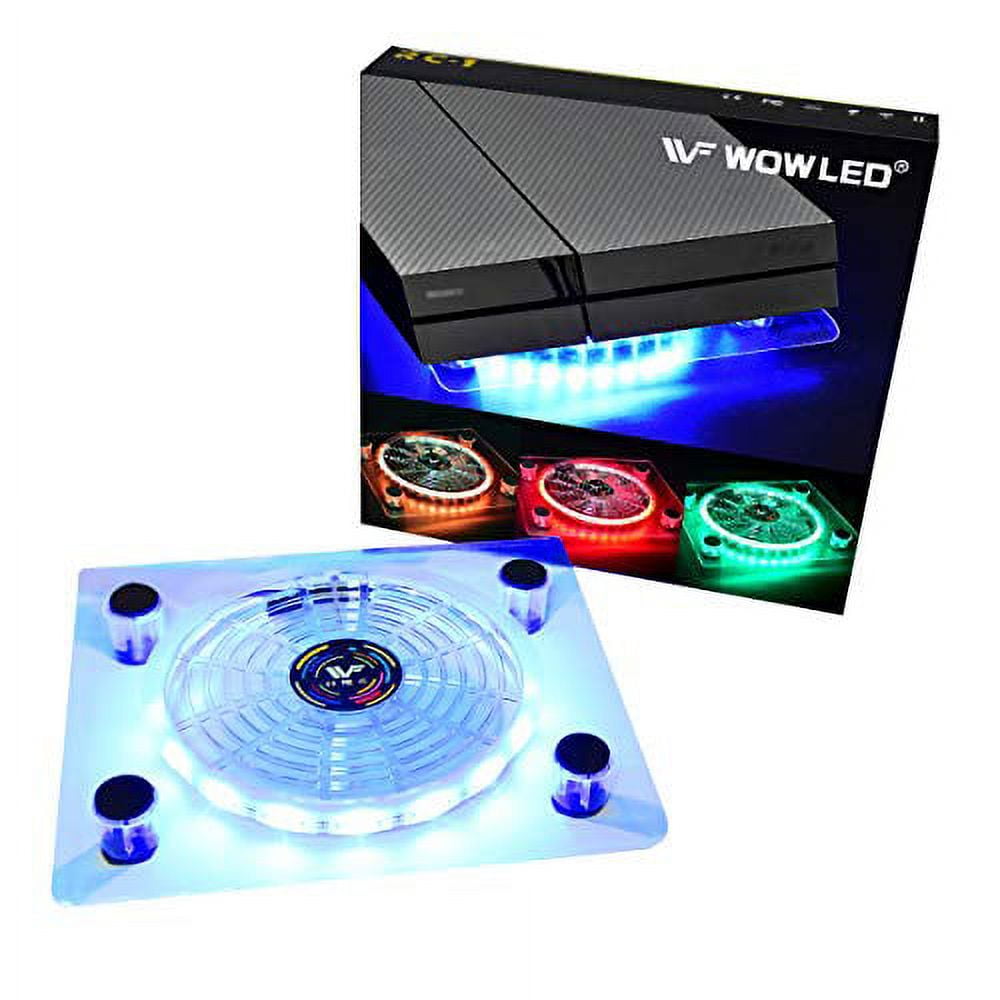 ODYSITE USB Fan with LED Display, Small Personal Portable RGB Programmable LED Fan, Mini RGB USB Fan for PC Notebook Laptop Gadgets Gifts for Men Women Office