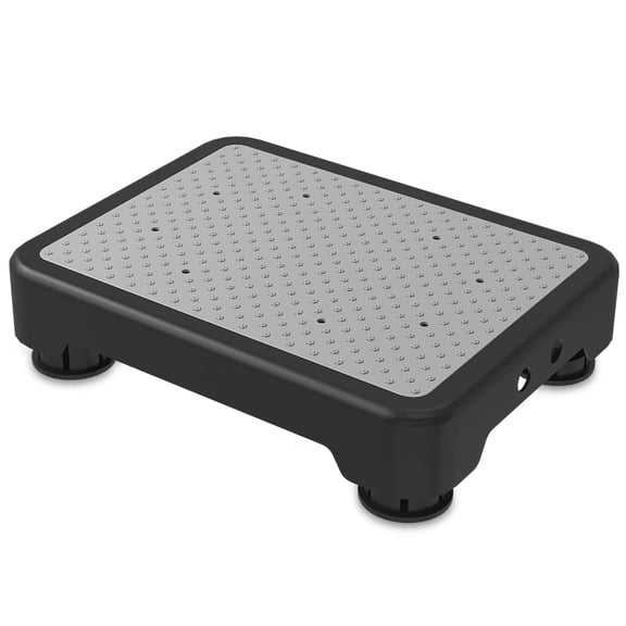 WFPXAMLZZMD Mobility Step Stool for Adults & Seniors, Anti-Slip Bathroom Step Stool, Portable Stair Assist Indoor/Outdoor, Platform Step for Kitchen, Office, and Bedroom,Dark Grey