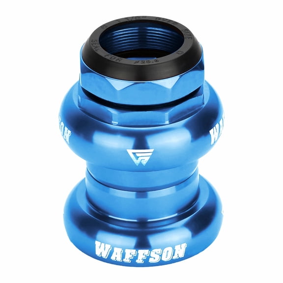 WAFFSON / WFS AH.77 1-1/8 Inch Threaded Headsets Bearing External Cup , Blue, HS11ZQBLU