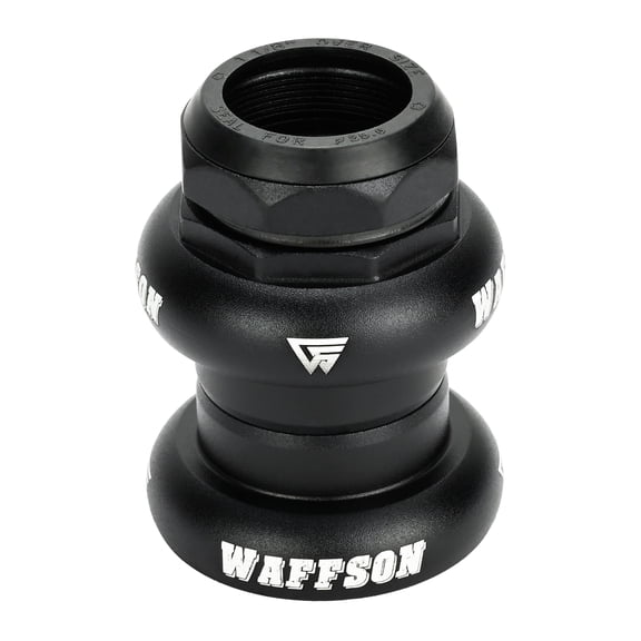 WFS AH.77 1-1/8 Inch Threaded Headsets Bearing External Cup , Matte Black, HS11ZQMBK