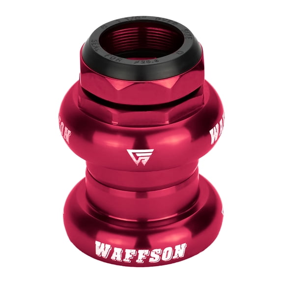 WFS AH.77 1-1/8 Inch Threaded Headsets Bearing External Cup , Red, HS11ZQRED