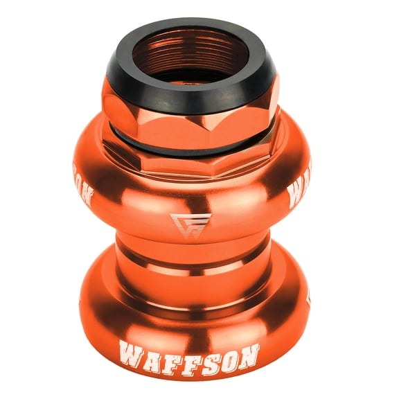 WFS AH.85 1 Inch Threaded Headsets Bearing External Cup , Orange, HS10ZQORG