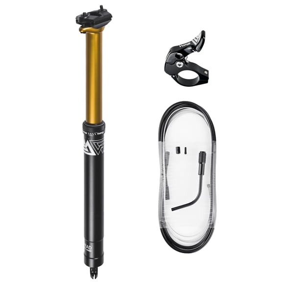 WAFFSON / WFS Ormond Internal Dropper Post 27.2x400mm, Travel Adjust, Factory Gold, SP05JD27.2X400GLD
