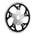 thumbnail image 1 of WFS Pulsar Chainring w/ Spider Sprocket 44T 1/8" 110mm Old School BMX , Black# WFS3080, 1 of 6