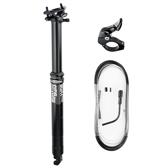WFS Strata Suspension Dropper Post Internal Routing 31.6x402mm, Black,SP04JD31.6x402BLK