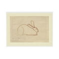 thumbnail image 1 of WFSposter Framed Canvas Prints Art Vintage Decor, Sketch Easter Rabbit Antique Painting, Rustic Spring Wall Art for Living Room Bedroom Home Bathroom Wall Decor, 12x16in, 1 of 7
