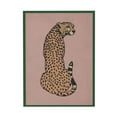 thumbnail image 1 of WFSposter Trendy Wild Animal Canvas Wall Art Vintage Cheetah Posters Maximalist Leopard Prints Painting Animal Wall Art Boho Wall Decor For Home Bedroom Dorm Wall Decor 24X20in Unframed, 1 of 6