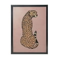thumbnail image 1 of WFSposter Trendy Wild Animal Canvas Wall Art Vintage Cheetah Posters Maximalist Leopard Prints Painting Animal Wall Art Boho Wall Decor For Home Bedroom Dorm Wall Decor 24X20in Unframed, 1 of 7