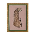 thumbnail image 1 of WFSposter Trendy Wild Animal Canvas Wall Art Vintage Cheetah Posters Maximalist Leopard Prints Painting Animal Wall Art Boho Wall Decor For Home Bedroom Dorm Wall Decor 24X20in Unframed, 1 of 5