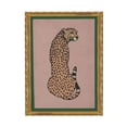 thumbnail image 1 of WFSposter Trendy Wild Animal Canvas Wall Art Vintage Cheetah Posters Maximalist Leopard Prints Painting Animal Wall Art Boho Wall Decor For Home Bedroom Dorm Wall Decor 24X20in Unframed, 1 of 5