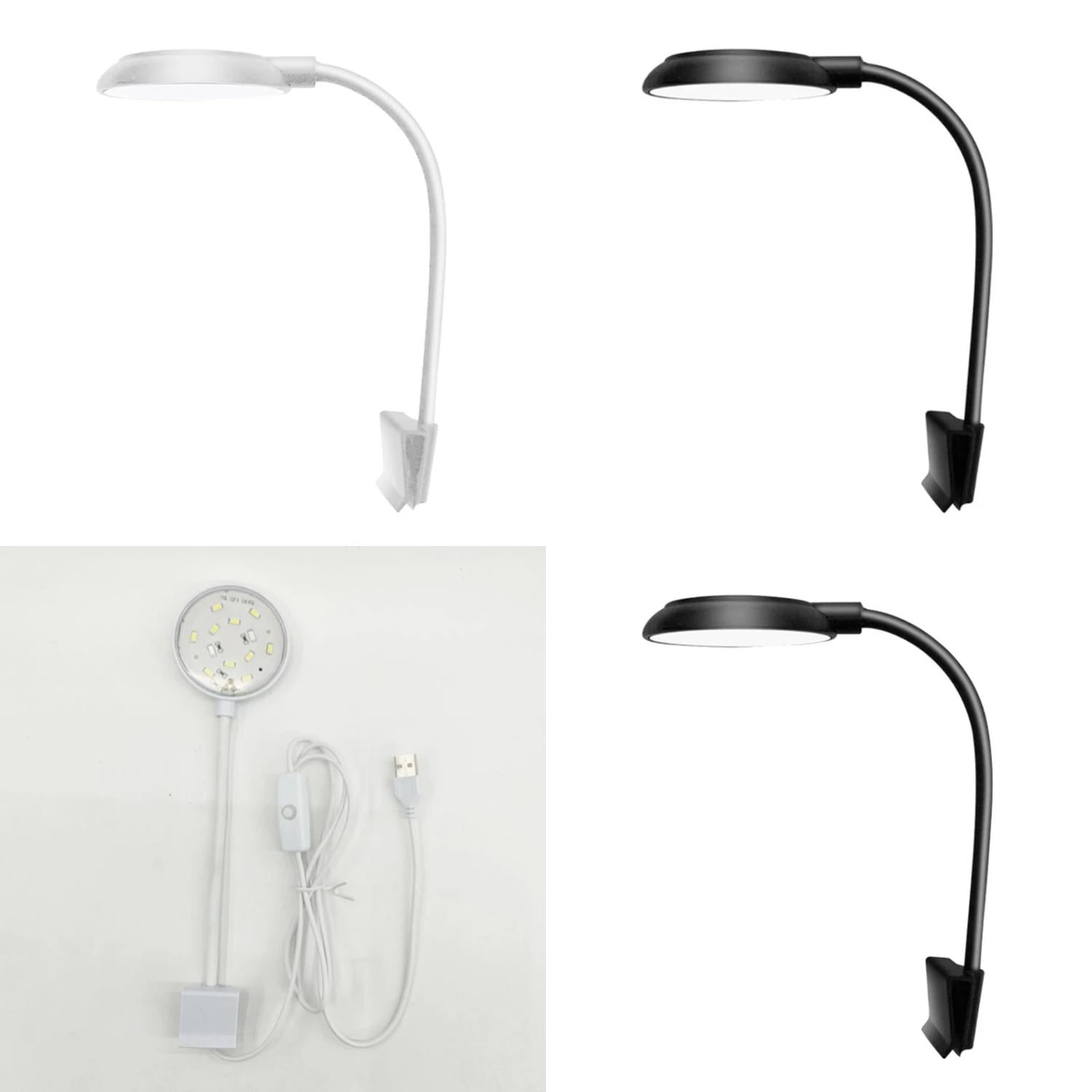 WFUPENG Adjustable secure and versatile white and blue LED clipon