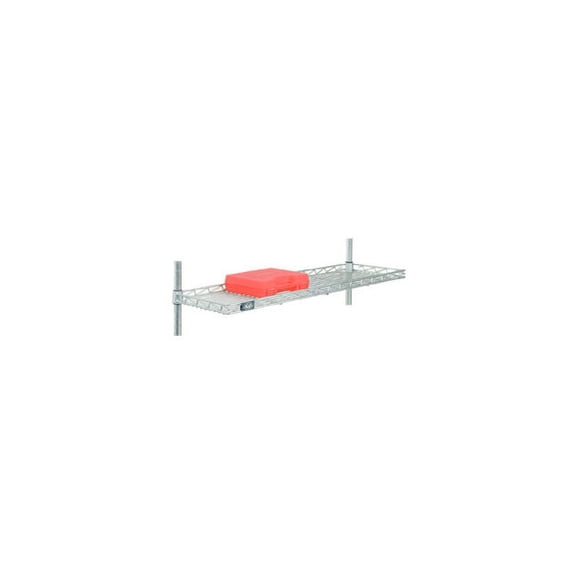 Nexel CS1224C Chrome Cantilever Shelf 24""W x 12""D