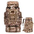 thumbnail image 1 of WFYL 80L Hiking Backpack for Men Women, Large-capacity design , Waterproof Lightweight Camping Backpack, Backpacking Backpack for Travel, Climbing, Cycling, Running, Outdoor Sports, Desert camo, 1 of 10