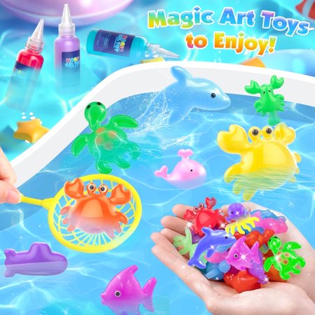 Water Gel Kids Free-flowing Play Gel Kit, Christmas Gift Toddler Boys Girls Aged 3 4 5 6 7 8