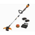 thumbnail image 1 of WG184 40V Power Share 13" Cordless String Trimmer & Wheeled Edger (Batteries & Charger Included), 1 of 5