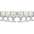 thumbnail image 1 of WG5290G-X, 1.7 Oz. Crystal Cut Sherry Glasses with Short Stem, Classic Hand-Made Liqueur Cordial Glasses, Vodka Shot Glasses, Wedding Gift Drinkware, Set of 6, 1 of 1