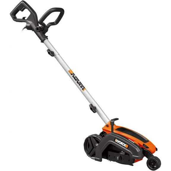 WG896 12 Amp 7.5 Inch Corded Electric Lawn Edger & Trencher, Orange and Black