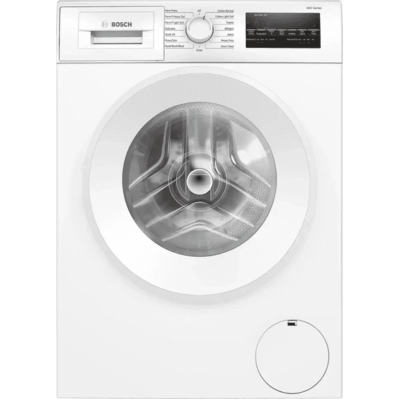 Bosch 24 Inch Front Load Washer with 2.2 cu. ft. Capacity in White WGA14400UC