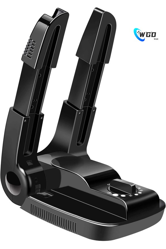 Portable Electric Shoes Boots Dryer and Warmer with Folding and Drying Adjustable Rack