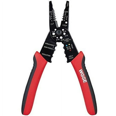 WGGE WG-015 Professional Crimping Tool/Multi-Tool Wire Stripper and Cutter (Multi-Function Hand Tool)
