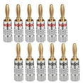 thumbnail image 1 of WGGE wg-009 banana plugs audio jack connectors, 12 Pack, 1 of 10