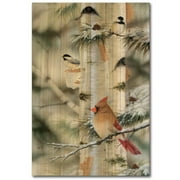 WGI-GALLERY Feathered Friends 2 Painting Print Plaque