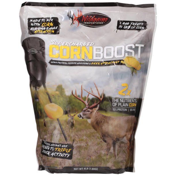 WGI Supercharged Corn Boost Deer Attractant, 4 lb Unfinished