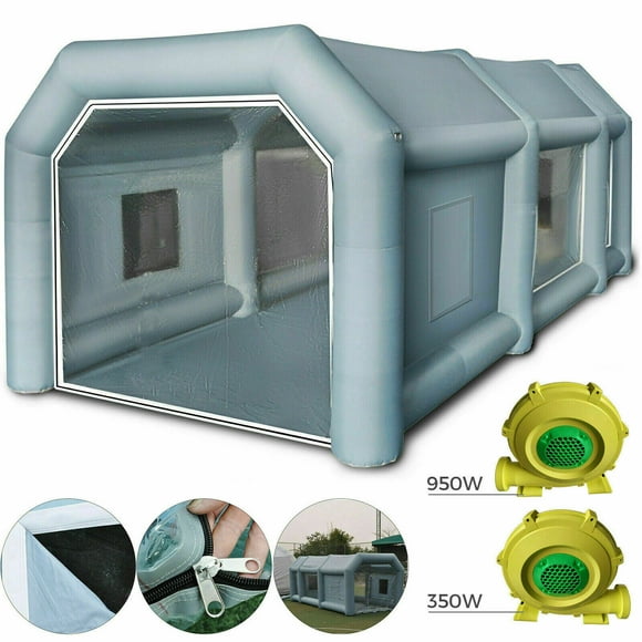 WGIA  23x13x8Ft Inflatable Spray Booth Paint Tent Mobile Portable Car Workstation USA