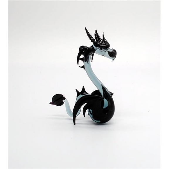 WGK Glass Art 36-910s Handmade Lamp Worked Glass Sea Dragon