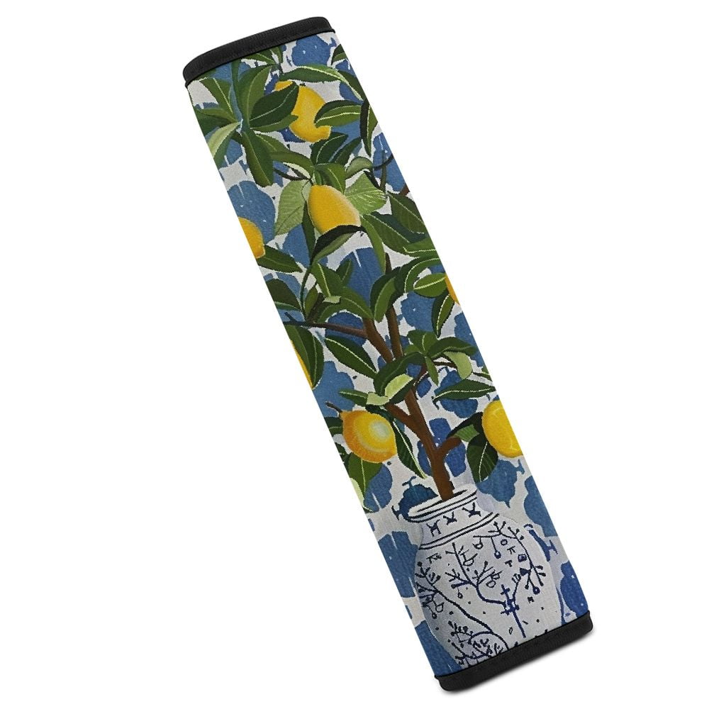 WGOD Lemons Car Seat Belt Cover Protects Neck and Shoulder from Seat
