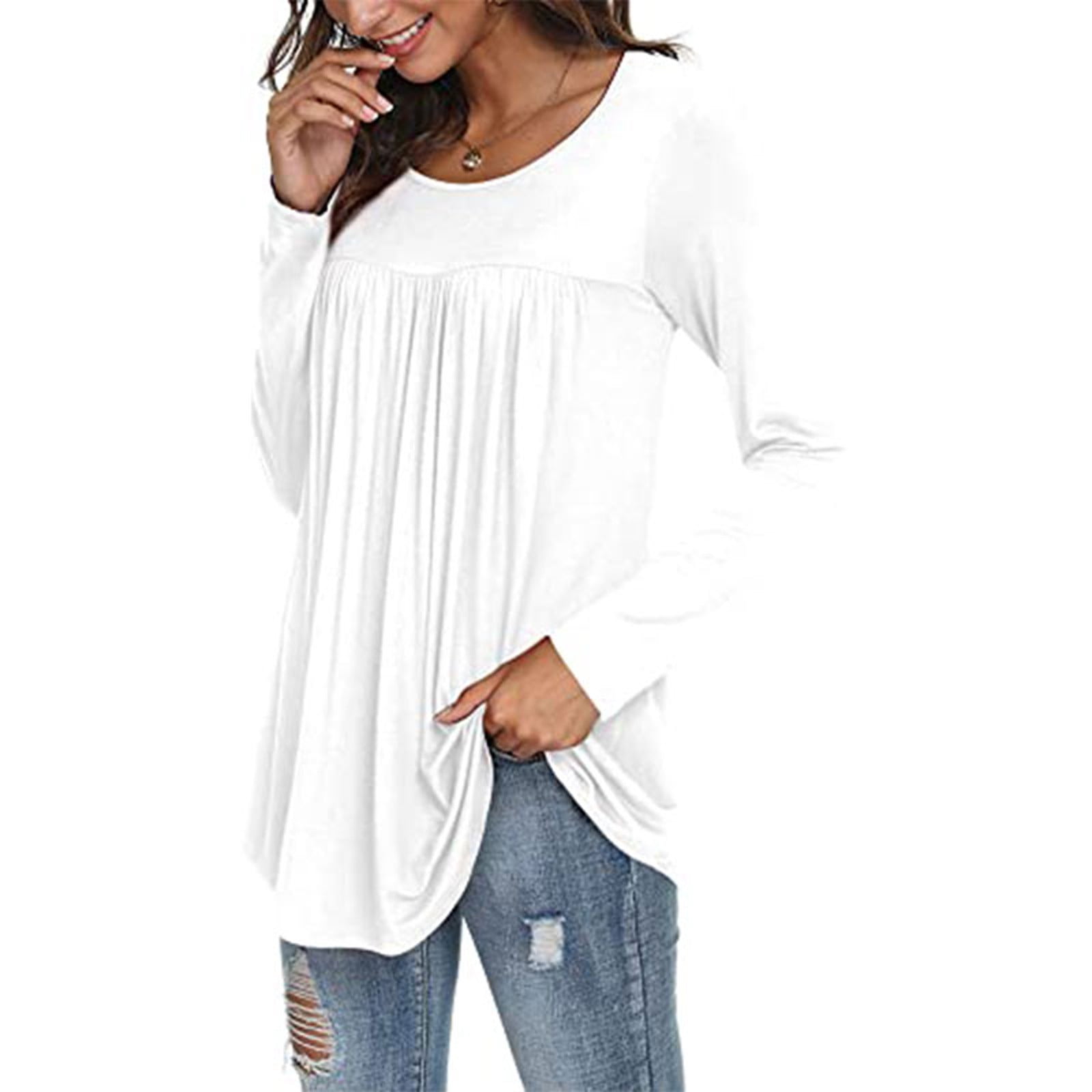 White tunic tops for cheap leggings