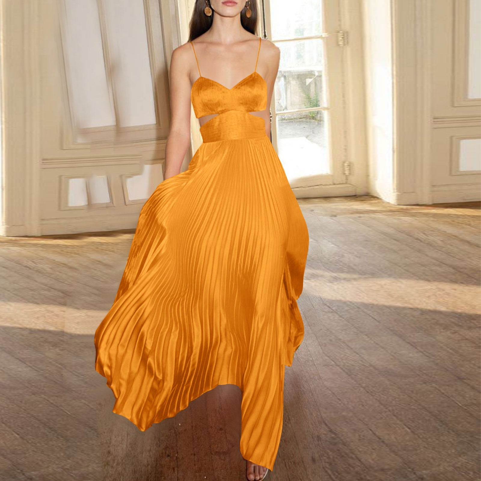 Yellow tube top best sale dress