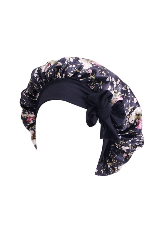 Kids Satin Bonnets,Kids Silk Bonnet for Sleeping Soft Elastic Band Sleeping Cap Breathable Bonnets Night Sleep Caps Night Hats Kids Girls Boys Head Hat Cap Hair Turban Head Wrap Turban Hats Sh